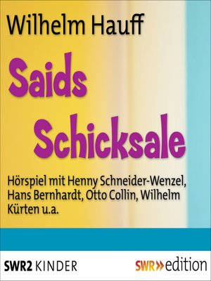 cover image of Saids Schicksale